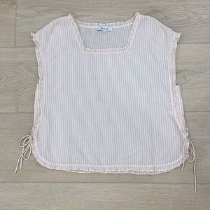 NWOT Madwell Striped Blouse.